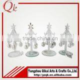 Customized Handmade Pendants Decorated Clear Glass Christmas Tree