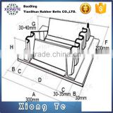 China high efficiency heavy duty rubber belt conveyor manufacturer