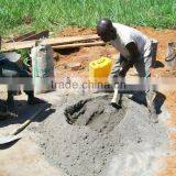 Concrete Mixture Man of Construction Building