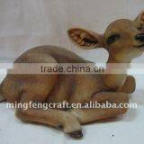 Polyresin Deer Figurine Home Decoration Craft thumbnail-1