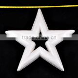 415mm white hollow styrofoam star for decoration and DIY