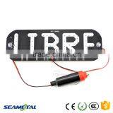 58SMD Taxi LED Top Light Beautiful Advertising Taxi Cab Top Lights Libre LED License Plate Lamp Quality Choice thumbnail-1