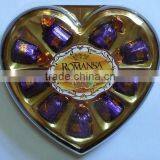 R-010P 10PCS Heart Chocolate thumbnail-1