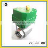 9v 24v 220v 2 Way Electric Motor Valve With Manual Override For Auto Drain& Water Cooling System