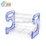 Plastic 9 Design Chrome Plated Dish Rack and Plate Shelf ,single Tray ,fine Quality ,popular Selling,competitive Price thumbnail-2