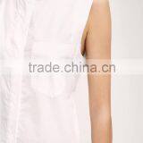 Ladies Tops Images Sleeveless Buttondown India Wholesale Cotton Tunic thumbnail-4