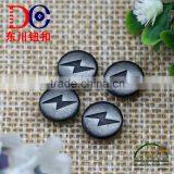 9MM Lightning Logo Metal Jeans Rivet for Leather Jacket Men thumbnail-5