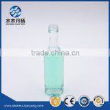 Hot Sale 100ml Cylinder Clear Glass Drinking Bottle Liquor Bottle