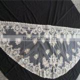 European National Style Noble Classic Polyester Embroidery Lace Church Mantilla Veils thumbnail-3