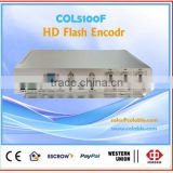 COL5100F hdmi flash encoder h.264, mpeg-4 sdi to ip encoder, iptv flash encoder