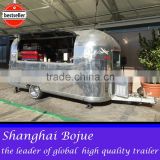 hot sales best quality modern food trailer charcoal food trailer street mobile food trailer