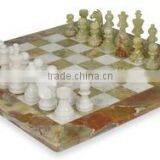 Low Cost Onyx Marble Chess Set With Figure