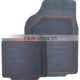 Roll Over Image to Zoom in Custom Auto Crews - Heavy Duty 4pc Front & Rear Rubber Mats - All Weather Protection - Universa