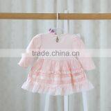 Hand Made Flower Ball Gown Baby Girl Birthday Party Christmas Dresses Children Girl Party Dresses Flower Girl thumbnail-2