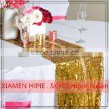 Sparkle Light Gold Sequin Table Runner for Wedding & Events thumbnail-4