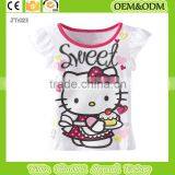 2015 New Cat t -shirt Child T-shirt Kids T-shirt 100% Cotton T-shirt thumbnail-1