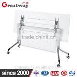 Folding Training Desk ,table With Front Panels Table /desk(QM-10) thumbnail-3