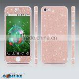 For IPhone 5 Flash Diamond Mobile Phone Sticker With Multi Color Design