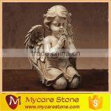 Pretty Praying Little Angel Stone Statues, Angel Stone Sculpture thumbnail-5