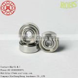high performance roller bearing /601X deep groove ball bearing