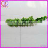 Artificial Green Leaves Outside Wall Covering