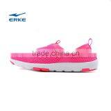 ERKE Summer Womens Cream Color Casual Shoes Breathable Beach Aquatic Shoes for Girls Casual Shoes Full Mesh Upper Couple Syle thumbnail-1