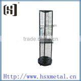 Big Black Rotating Metal Display Stand HSX-S706 Display Rotating Stand