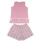 Kevince Ladies Jersey Short Homewear Pyjamas Knitting Woman Clothing Nightwear Sleepwear MOQ2000sets thumbnail-5