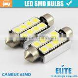 6SMD 3SMD 8SMD LED Reading Car Adapter Light White Festoon Lamp Bulb thumbnail-4