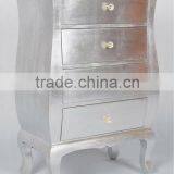 Popular High Glossy Silver Color Wooden Cabinet thumbnail-1