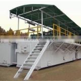 drilling fluid recycling tank system