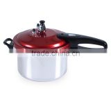 Small aluminum pressure cooker with polishing surface
