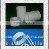 Durable quartz ceramic roller as kiln silica roller