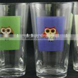 Promotional Round Whiskey Glass Tumbler with Decorated Printing