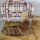 keychain manufacturers fox fur tails