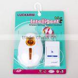 Wholesale Security System Dog Barking Long Range Remote Control Wireless Doorbell With Lighting for Home or Office thumbnail-5