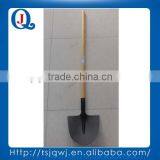 Round Point Shovel With Long Wooden Handle S529L From Junqiao Manufacture thumbnail-1