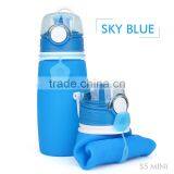 500ml Squeeze Silicone Water Bottle for Outdoor thumbnail-2