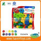Recycled Plastic Plastic Building Bricks Blocks Pipe Toys thumbnail-1
