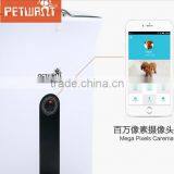 Hi-tech Battery-powered Automatic Pet Feeder Remotely Controlled by Smartphone APP for Friends Gift thumbnail-3