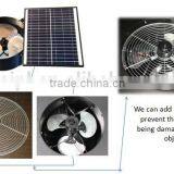 Vent Goods Solar-Power 1280 CFM Attic Ventilator Fan Roof Mount Vent- Thermostat Humidistat thumbnail-3