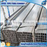 80/80/1.5mm Hollow Section Pre Galvanized Steel Square Tube