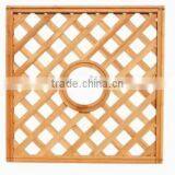 Square With Circle Heart Lattice Fence thumbnail-1