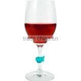 Cute Fish Shape Wine Cup Marker Silicone Wine Charm thumbnail-3