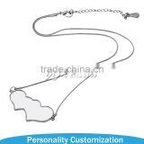 Best VeSub Sublimation New Premium Quality Blank Chain Necklace Wholesale thumbnail-3