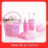 Plastic Basket Set Cheap Price Bathroom Accessories thumbnail-2