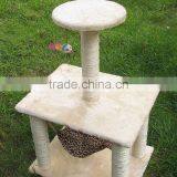 Deluxe Pet Kitten Tree Tower Climber Scratcher Furniture Cat Box Cat House thumbnail-2