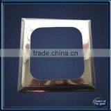 AISI304 201 Mirror/Brush Finish Square Stainless Steel Base Cover thumbnail-1