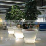 OEM Good Quality PE Plastic Flower Planter Pot for Sale thumbnail-1