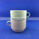 Hot Selling Colorful Stackable Coffee Mugs With Rack thumbnail-3